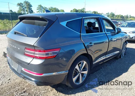 2022 Genesis Gv80 Advanced/Prestige из США, поврежденный, VIN KMUHBDSB5NU091105